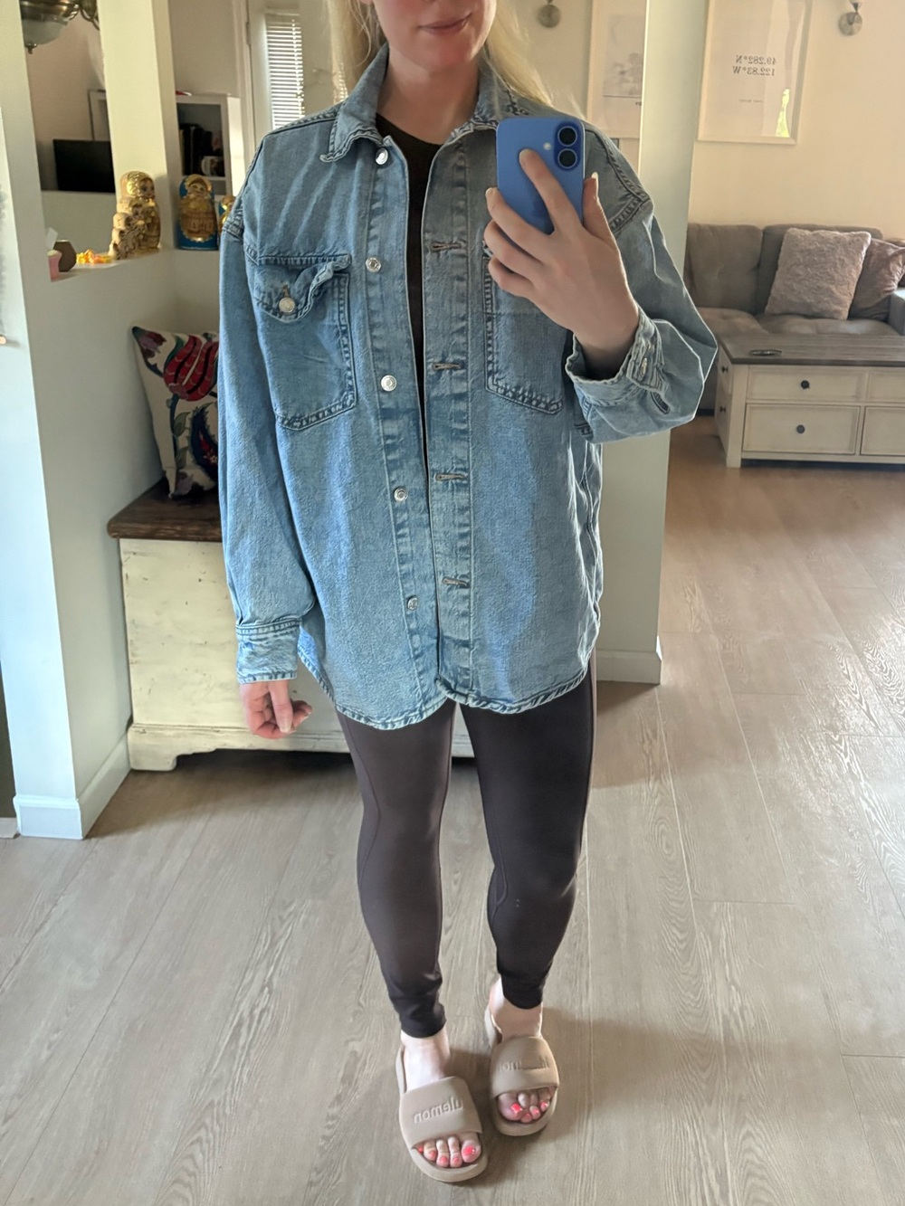 Gina Tricot - denim utility shirt jacket